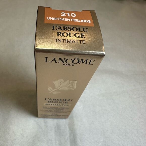 Lancôme L'Absolu Rouge Intimatte Buildable Soft Matte Lipstick Color:210 - Picture 7 of 7